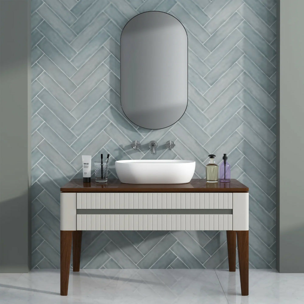 TERAMODA STERLING GLOSS PRESSED GLAZED CERAMIC