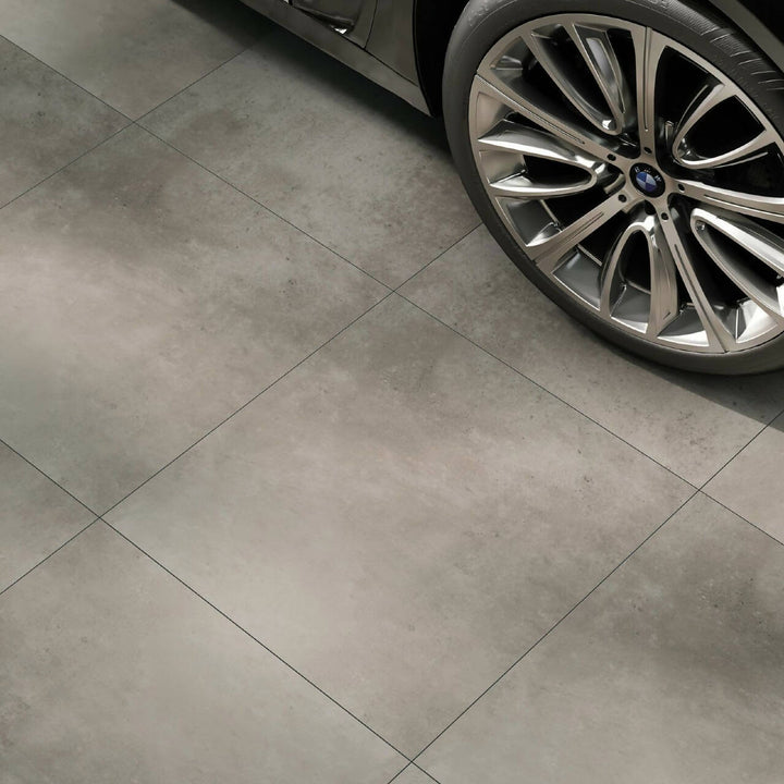 CONCRETE DARK GREY TILES