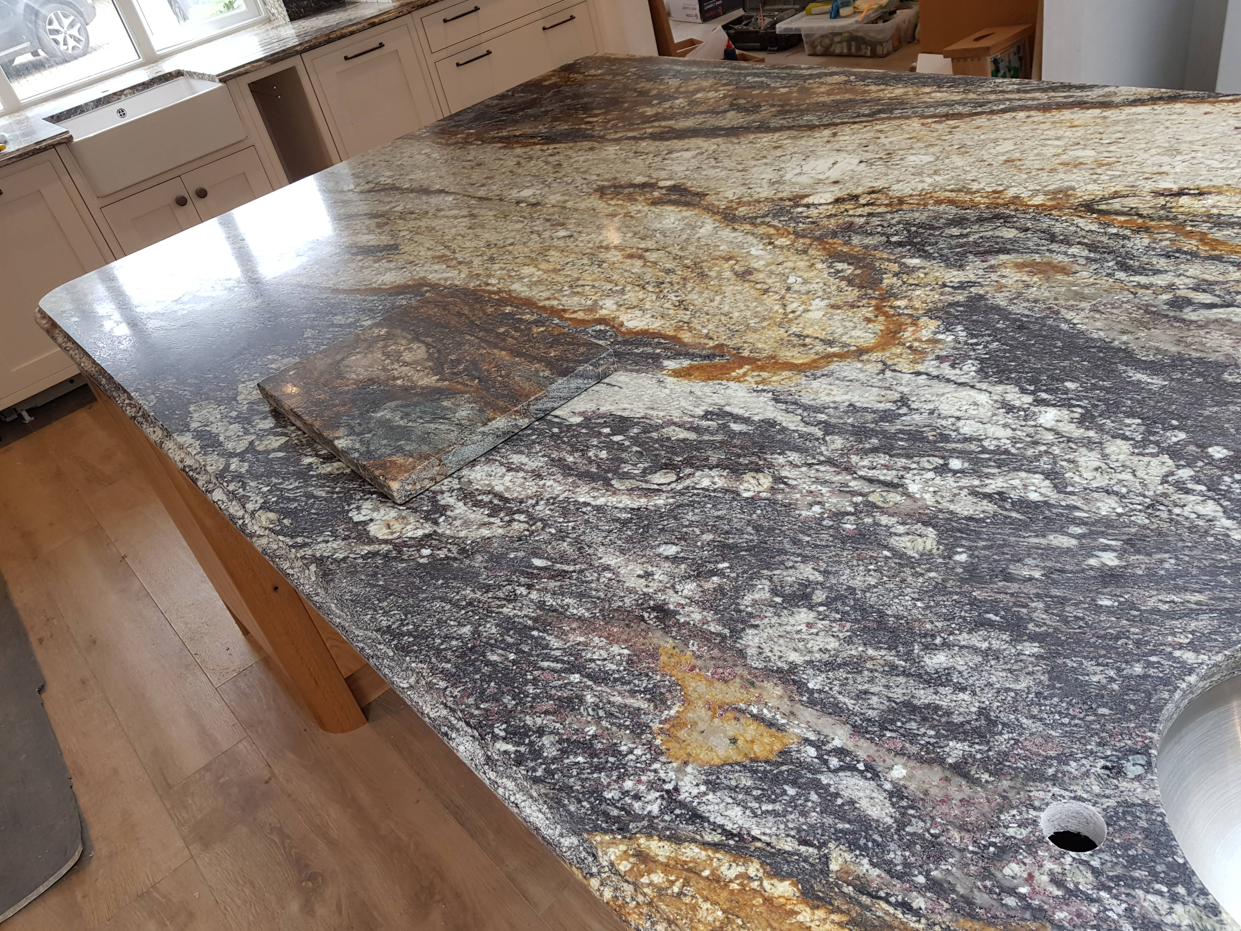 Magma Granite Island Kitchen - Highly On Demand!