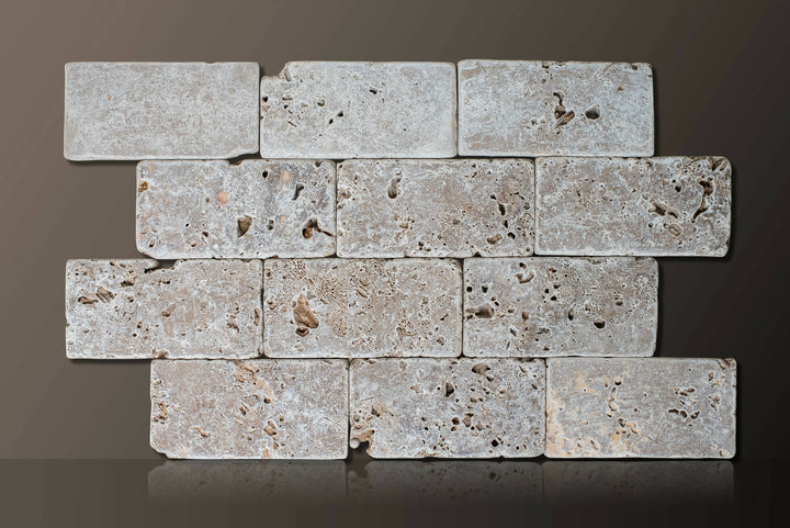 NOCE TRAVERTINE MOSAIC TILES