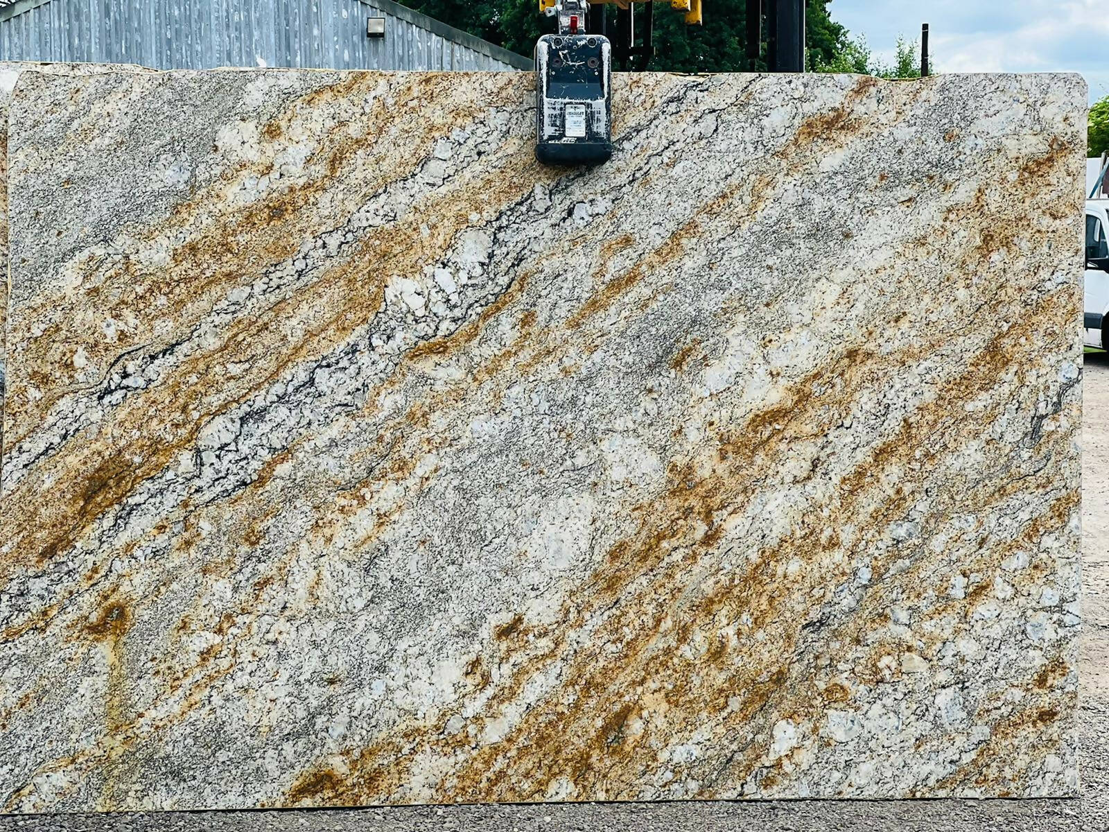 Armani Gold Granite available in UK Gold Granite