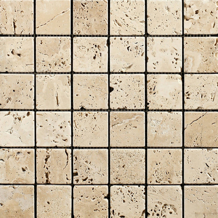 LYDIA ANTIQUE TRAVERTINE MOSAIC TILES