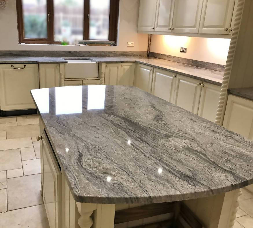 Bianco Piracema granite available at UK| White surface