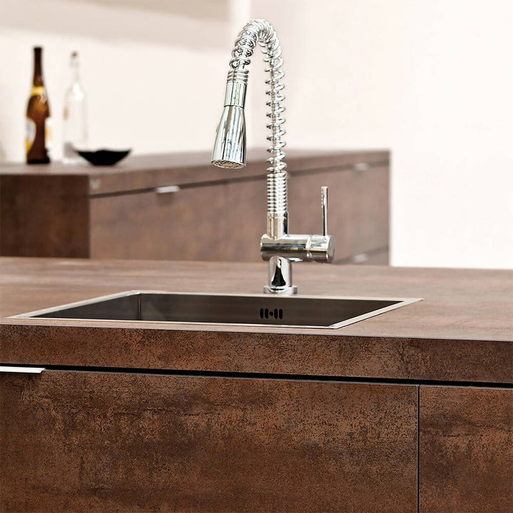 IRON COPPER SATIN SINK