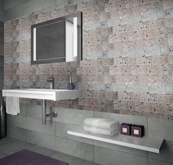 Noce Travertine Mosaic Tiles Uk 