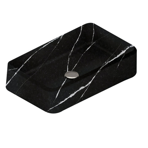 ET. Marquina Integrity Washbasins Available in the UK | Black Sileston