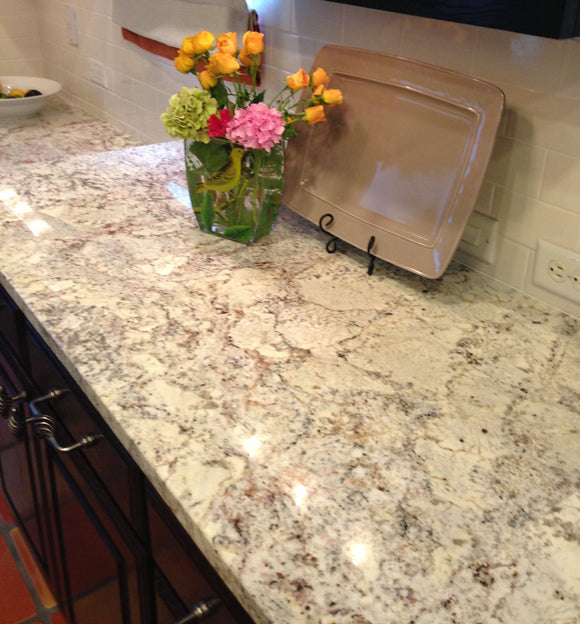 Sienna Bordeaux Granite for sale in UK | Cream Granite