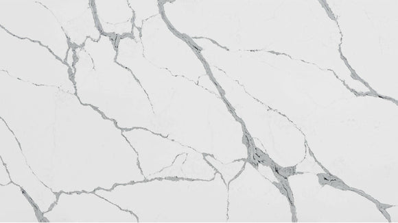 Statuario Venato Quartz Available in UK |Marble-effect Worktops